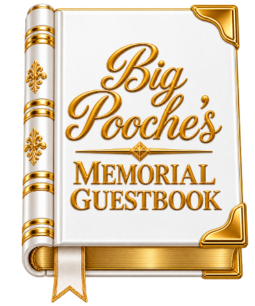 Big Pooche's Memorial Guestbook